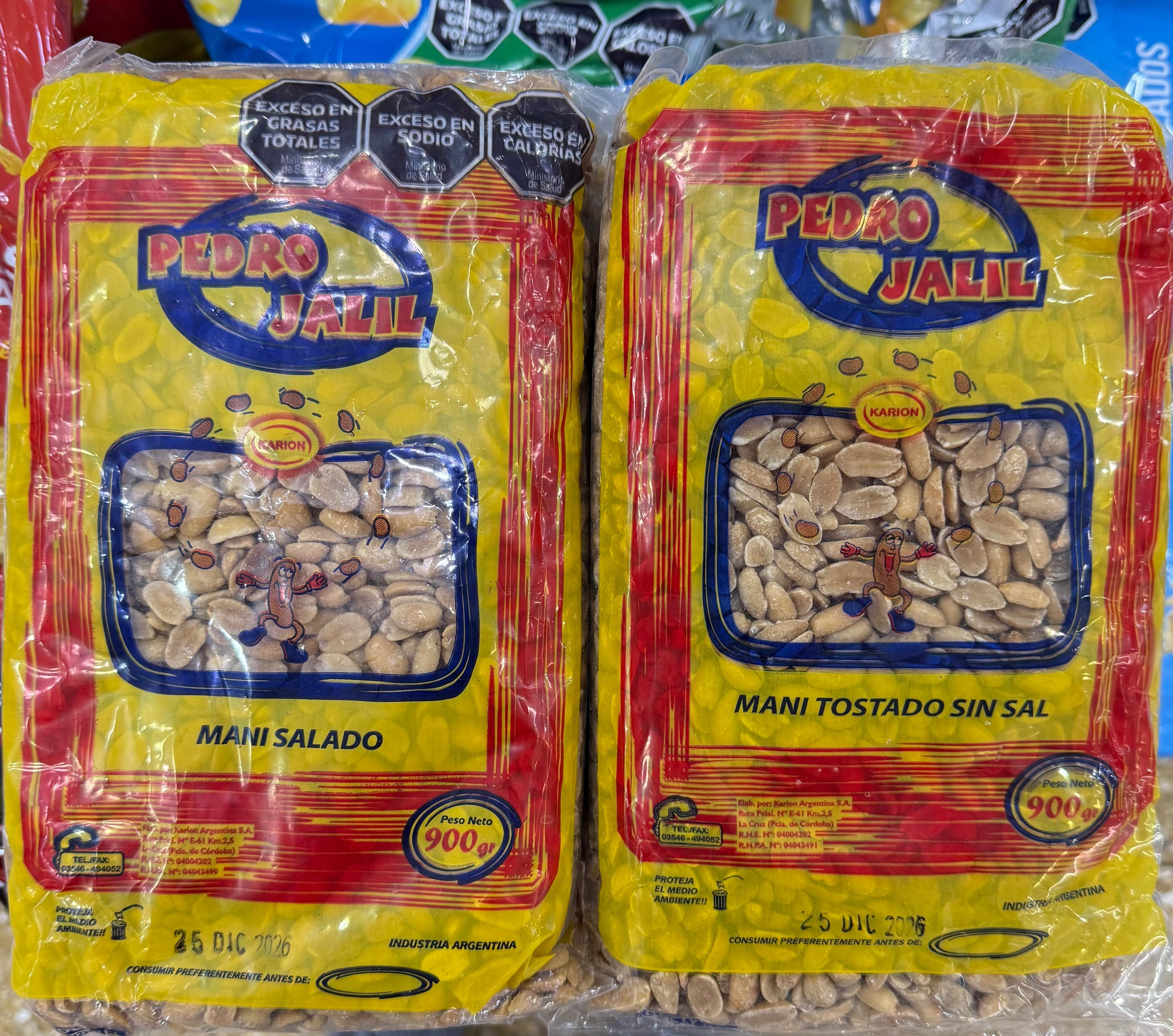 Mani Repelado S/Sal x900gr - Pedro Jalil